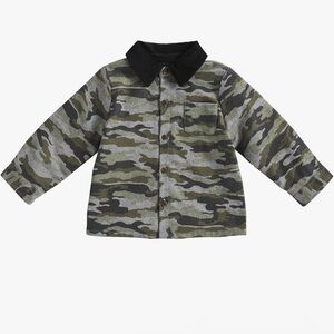 Mud Pie Boy’s Camo Shacket Size 4T/5T